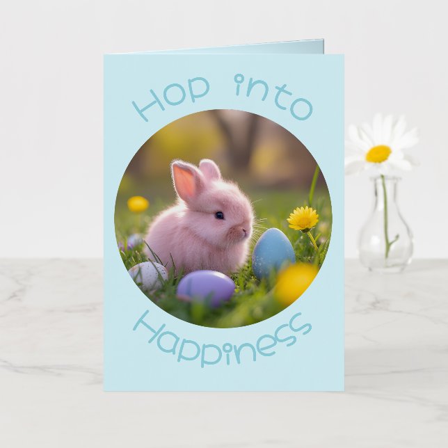 Salir A La Felicidad - Pascua Abundante Conejo Ros (Flor pequeña)