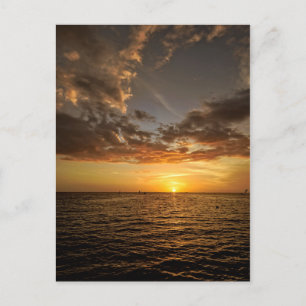 Salir al mar en la postal Florida Sunset