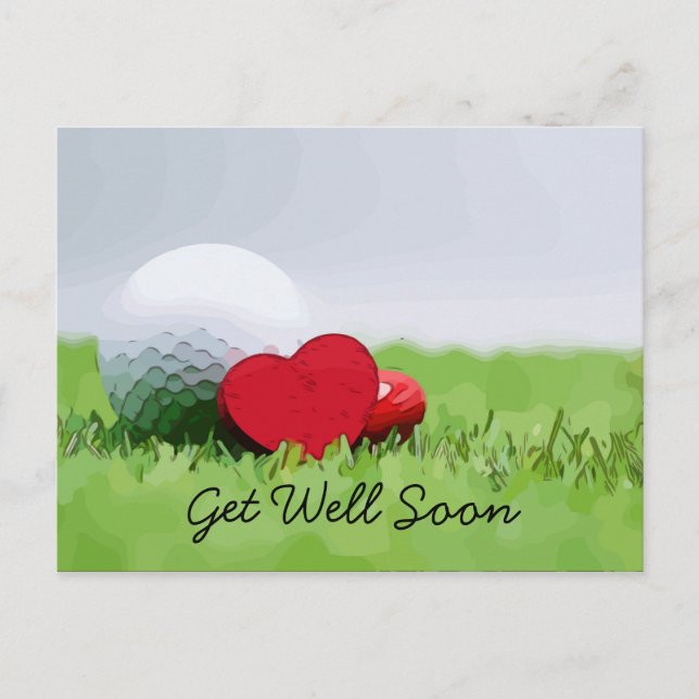 Salir bien pronto a la tarjeta Golfer (Anverso)