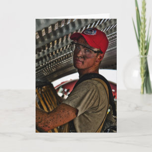 Salir bien pronto con la tarjeta graciosa