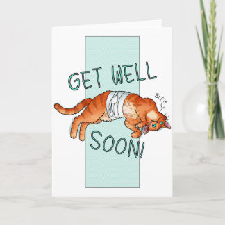 Salir Bien Pronto Tarjeta De Gato