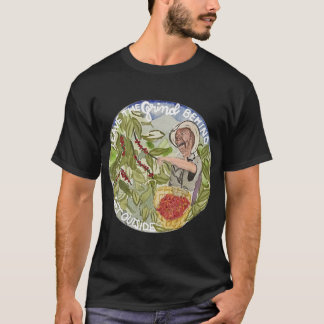 Salir de la camiseta de café de la naturaleza