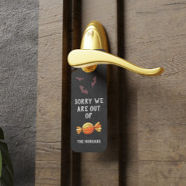 Salir Del Candy Halloween Colgador De Puerta Decor
