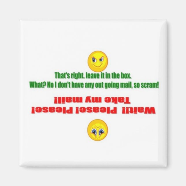 salir del imán de correo (Frente)