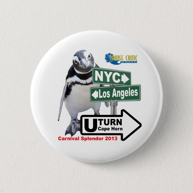 Sally el botón del cc del pingüino (Anverso)