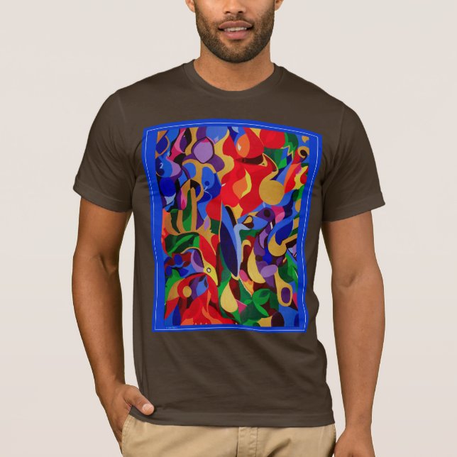 Sally Rayn: Camiseta de ofrecimiento del maíz azul (Anverso)