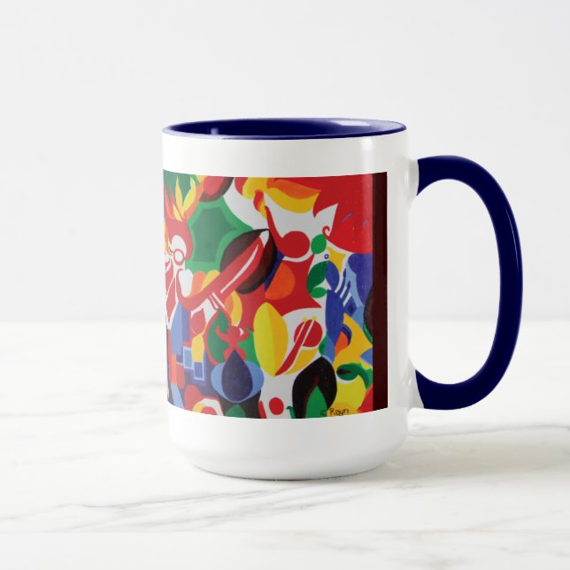 Sally Rayn: Taza del caballo blanco (Derecha)