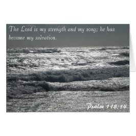 Salmo 118:14 - El Señor es mi fuerza