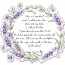 Salmo 118: 28-119:1 pegatina