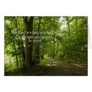 Salmo 119:105 Tu palabra es una lámpara a mis pies