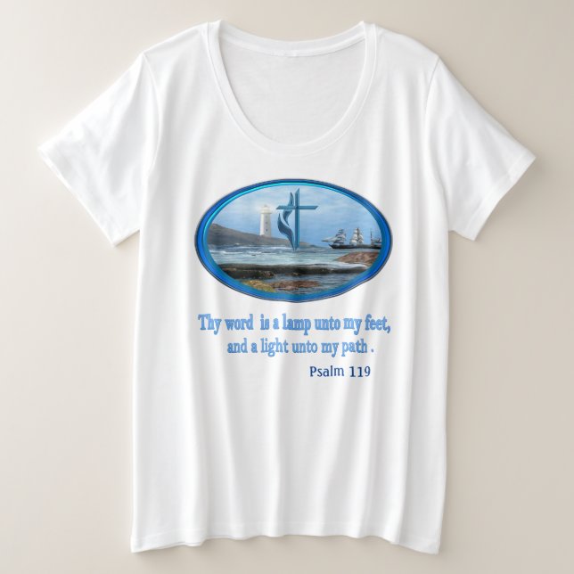 Salmo 119 Vestimenta cristiana (Anverso del diseño)