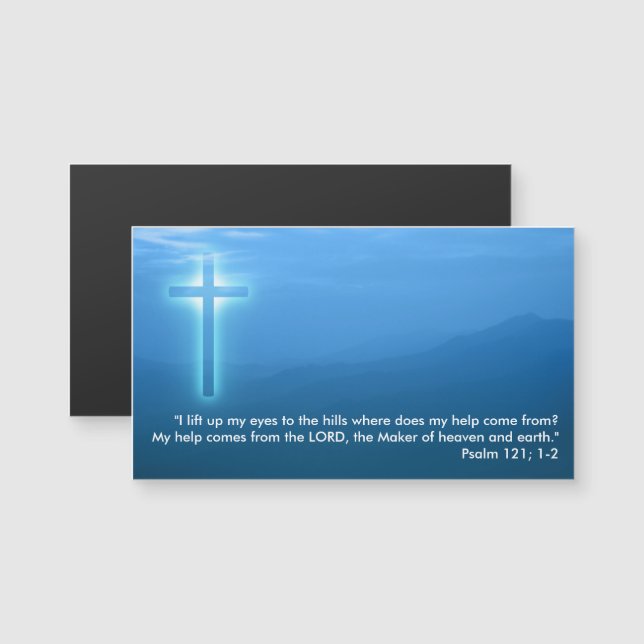 Salmo 121; 1-2 (Anverso/Reverso)