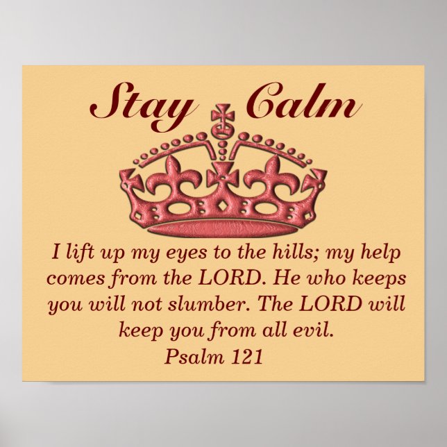 Salmo 121 - Impresión artística (Frente)