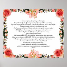 Salmo 16, Verso de la Biblia, Decoración de las Pa