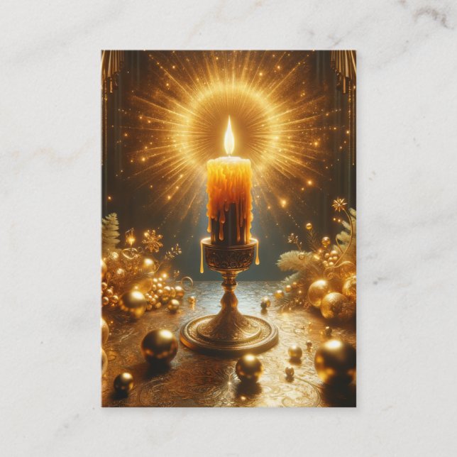 Salmo 18:28 Tarjetas KJV - Iluminar mi oscuridad (Anverso)