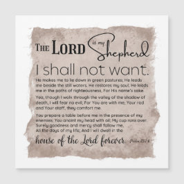 Salmo 23 Biblia Escritura Papel de cosecha