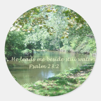 Salmo 23 Biblia Verse Pegatina