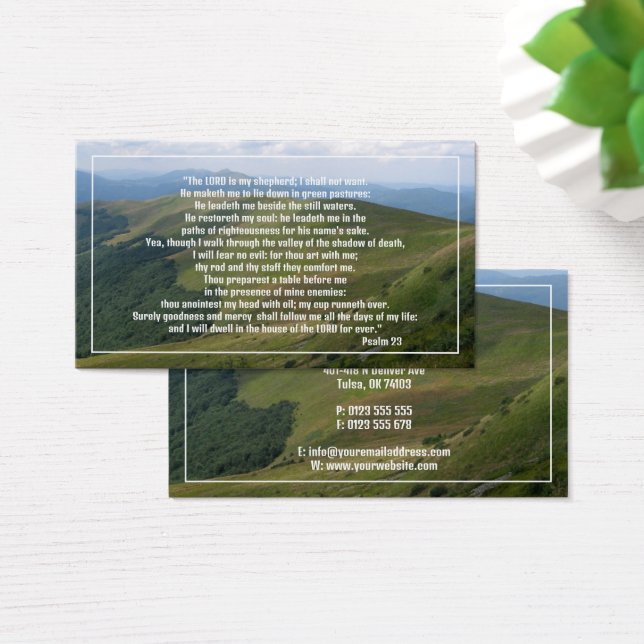 Salmo 23 | Inspirador cristiano (Escritorio)