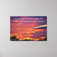 Salmo 30:5 Arte De Lienzo