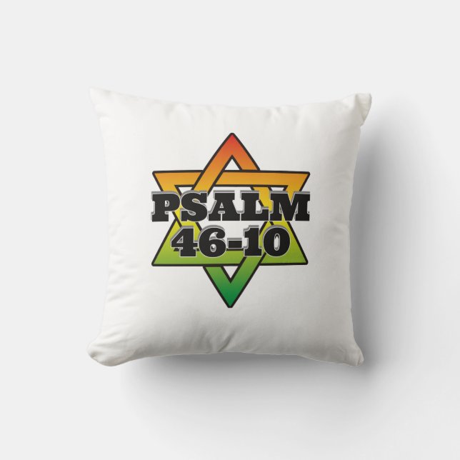 Salmo 46-10 - Almohada (Anverso)