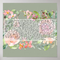 Salmo 91 escritura acuarela arte