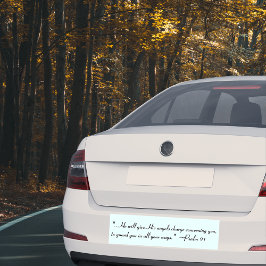 Salmo 91 Pegatina del parachoques