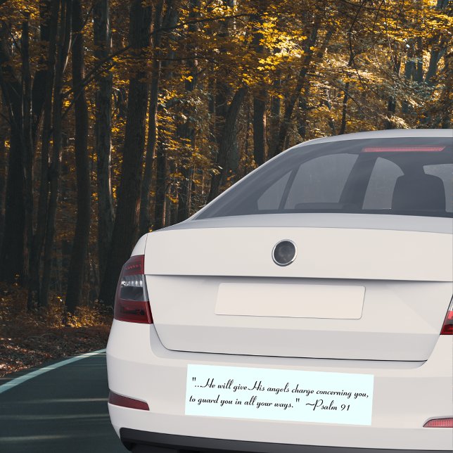 Salmo 91 Pegatina del parachoques (Subido por el creador)