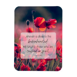 Salmo de imán Motivador JW 34:18