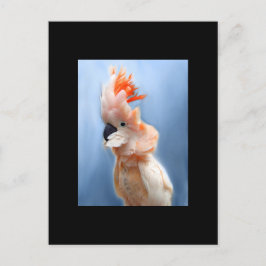 Salmon Crested Cockatoo Tarjeta de comercio de art