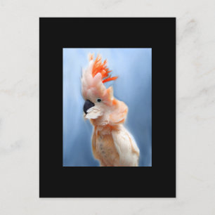 Salmon Crested Cockatoo Tarjeta de comercio de art