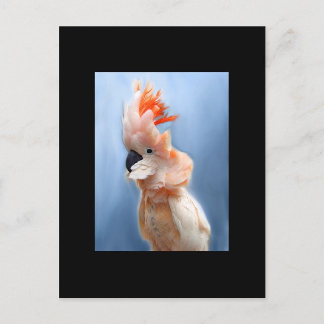 Salmon Crested Cockatoo Tarjeta de comercio de art (Anverso)