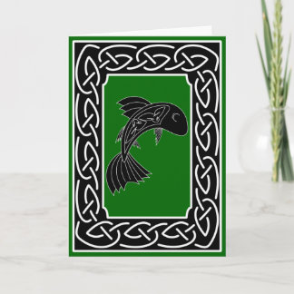 Salmones del conocimiento - tarjeta de