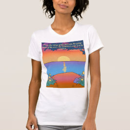 Salmos 113:3 Camiseta cristiana delgada monta