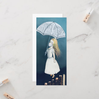 Salmos con tarjeta plana 91