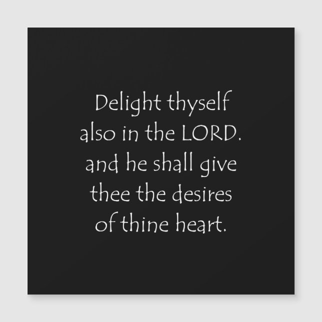 Salmos de la cita de las escrituras 37 4 (Anverso)