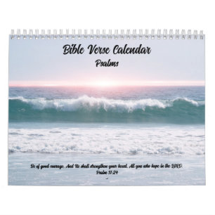 Salmos del calendario de Biblia Verse Scripture