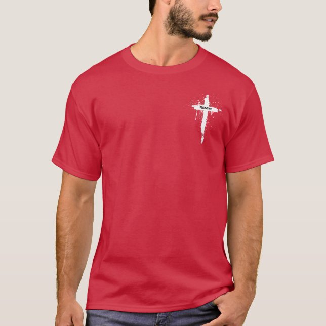 Salmos inspiradores 18:2 Camiseta (Anverso)