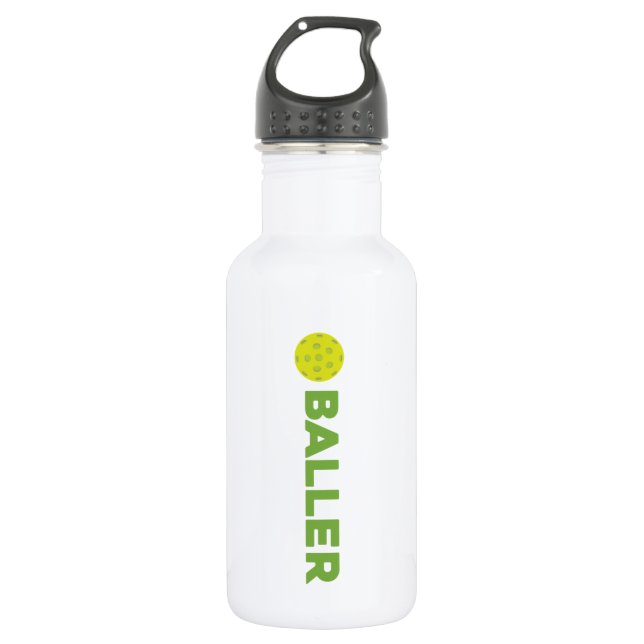 (Salmuera) botella de agua de Baller Pickleball (Anverso)