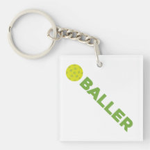 (Salmuera) llavero de Baller Pickleball