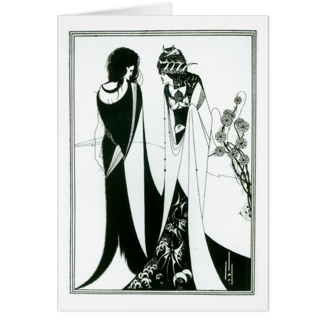 Salome con su madre, Herodias, 1894 (litho) (b (Frente)