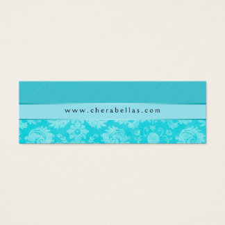 Salon Bookmark Spa damasco floral azul