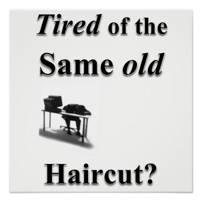 Salón de belleza, salón de uñas, posters de peluqu (Anverso)