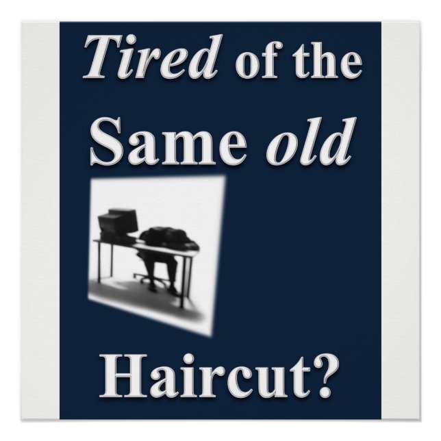 Salón de belleza, salón de uñas, posters de peluqu (Anverso)