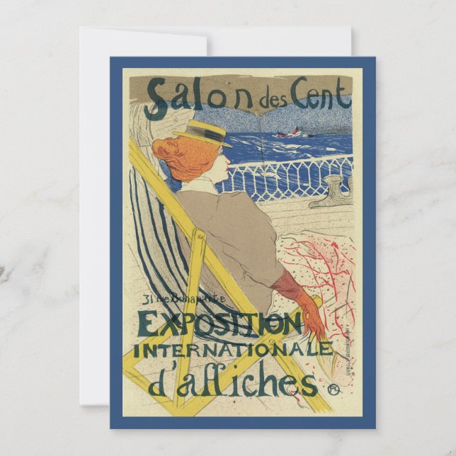 Salón de Centos de Toulouse Lautrec, Art Nouveau (Anverso)