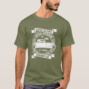 Salón de coches clásicos - Camiseta anual de reuni