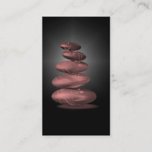 Salón de los ZENES Stone y tarjeta de visita del