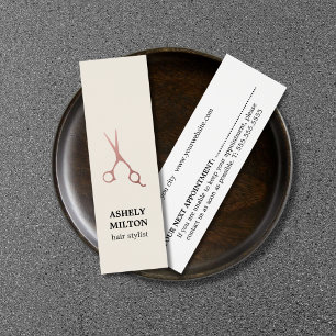 Salón de pelo de las tijeras de oro del Rosa Paste