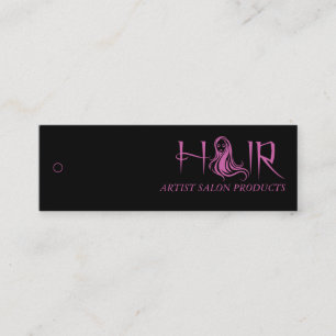 Salón de pelo - Etiqueta de precio de mercadería