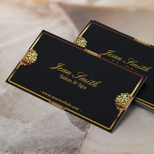 Salón del capítulo del oro y tarjeta de visita de