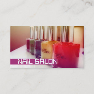 Salón Nail, Spa, Belleza, Tarjeta de visita Cosmet